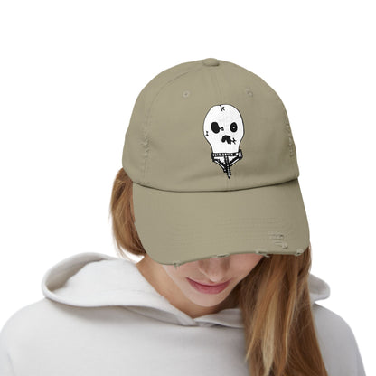 Nith OE Unisex Distressed Cap WITHERED SKELLY