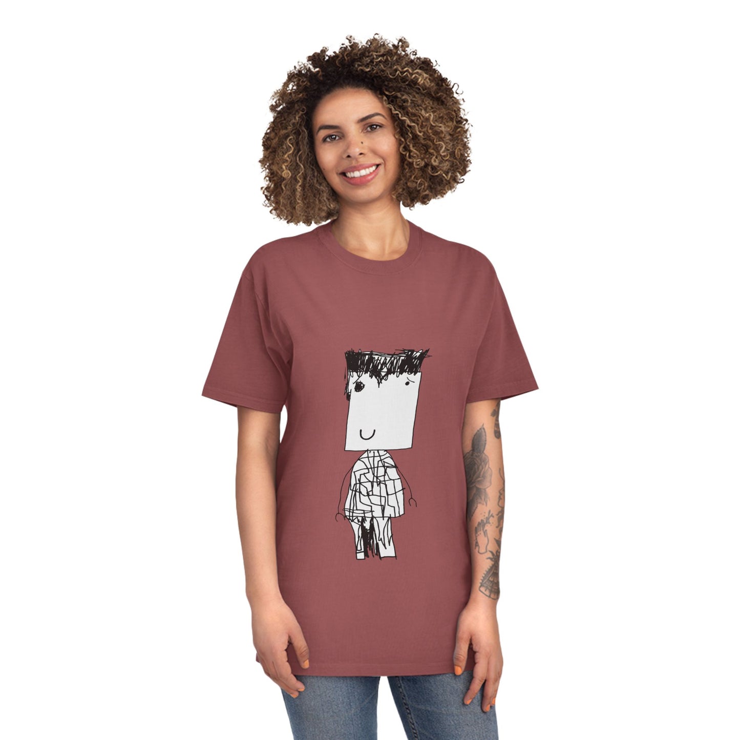 Nith OE Unisex Faded Shirt BLOCKHEAD