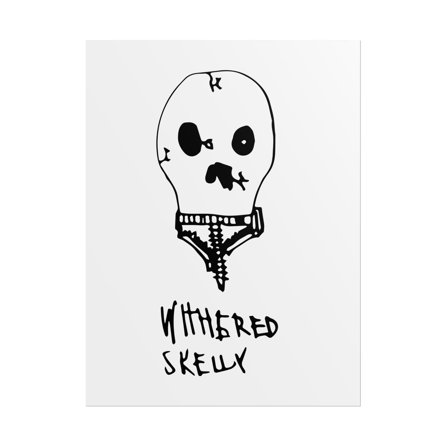 Nith OE Rolled Posters WITHERED SKELLY