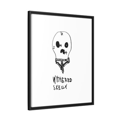 Nith OE Matte Canvas, Framed WITHERED SKELLY