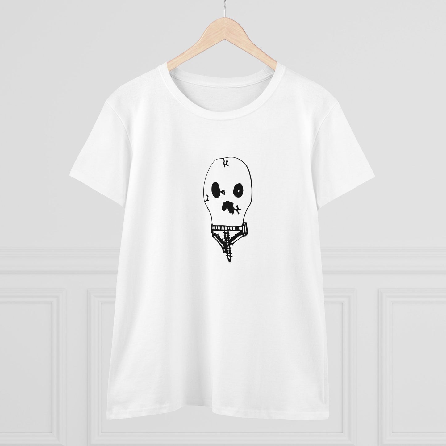 Nith OE Women's Midweight Cotton Tee WITHERED SKELLY