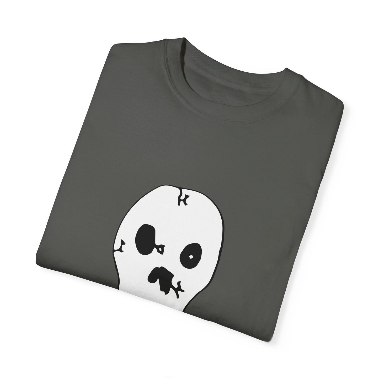Nith OE Unisex Garment-Dyed T-shirt WITHERED SKELLY THE END