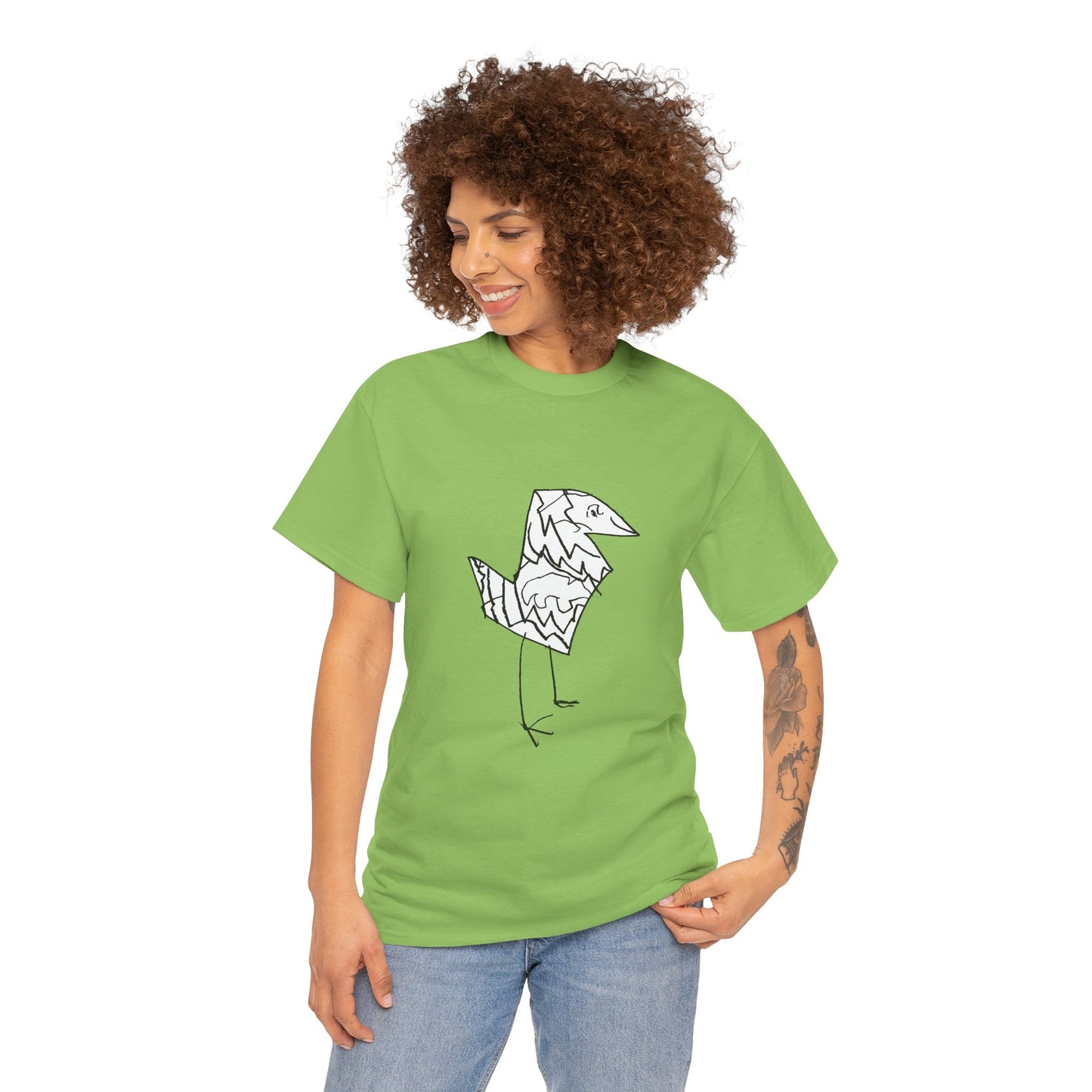 Nith OE Unisex Heavy Cotton Tee BIRD