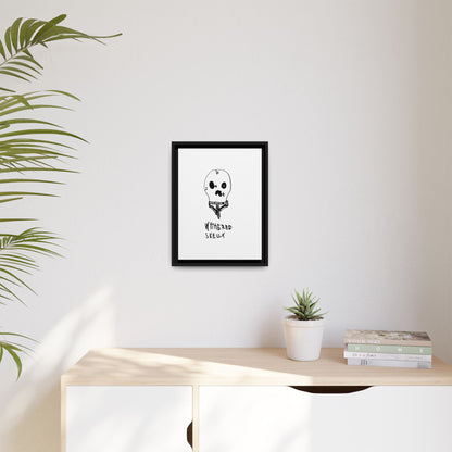 Nith OE Matte Canvas, Framed WITHERED SKELLY