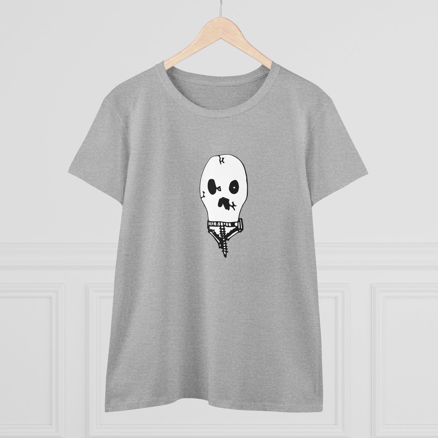 Nith OE Women's Midweight Cotton Tee WITHERED SKELLY