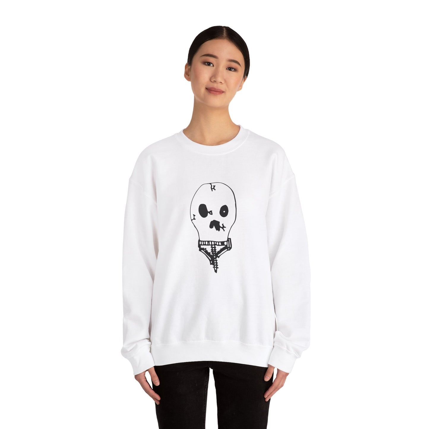 Nith OE Unisex Heavy Blend™ Crewneck Sweatshirt WITHERED SKELLY