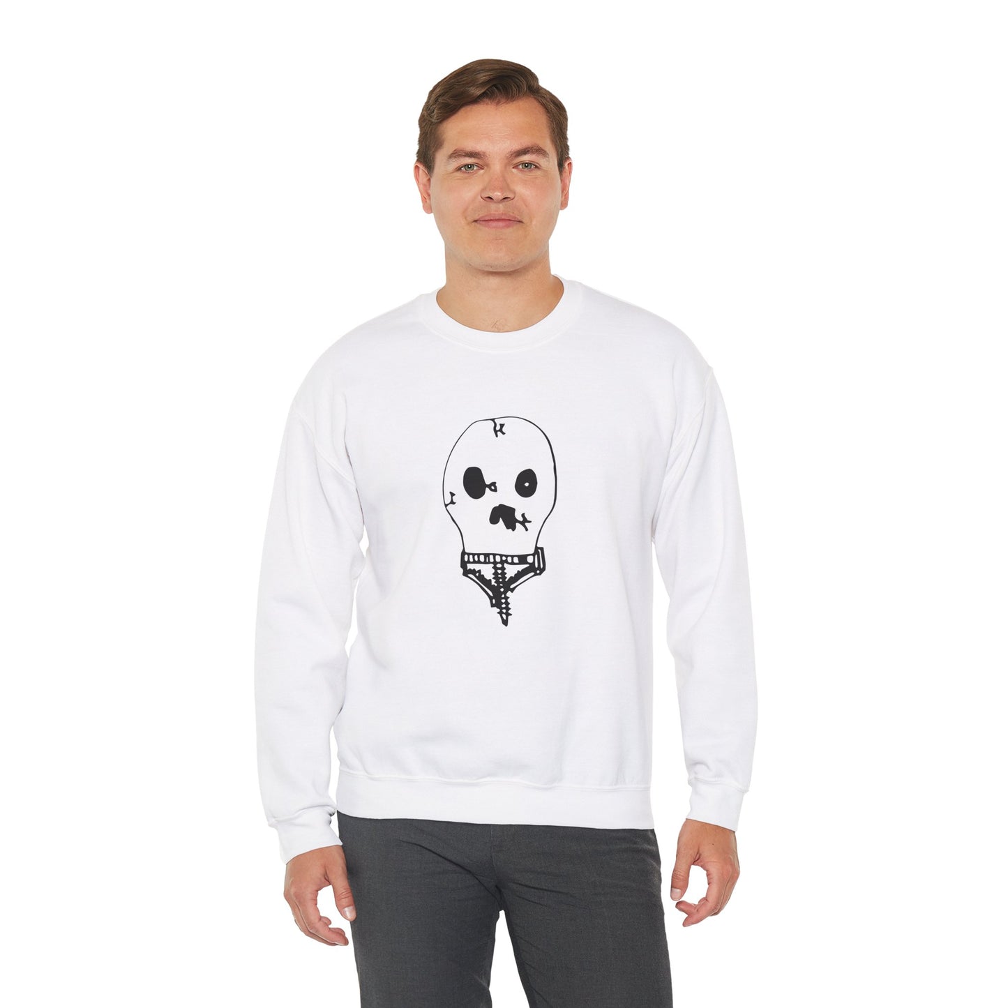 Nith OE Unisex Heavy Blend™ Crewneck Sweatshirt WITHERED SKELLY