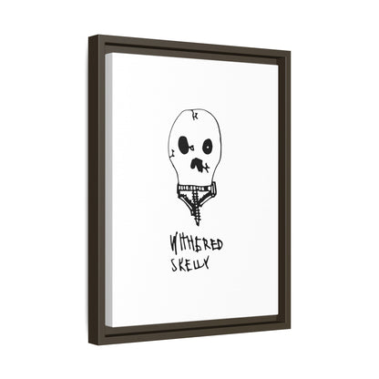 Nith OE Matte Canvas, Framed WITHERED SKELLY