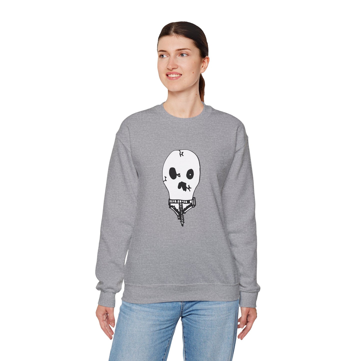 Nith OE Unisex Heavy Blend™ Crewneck Sweatshirt WITHERED SKELLY