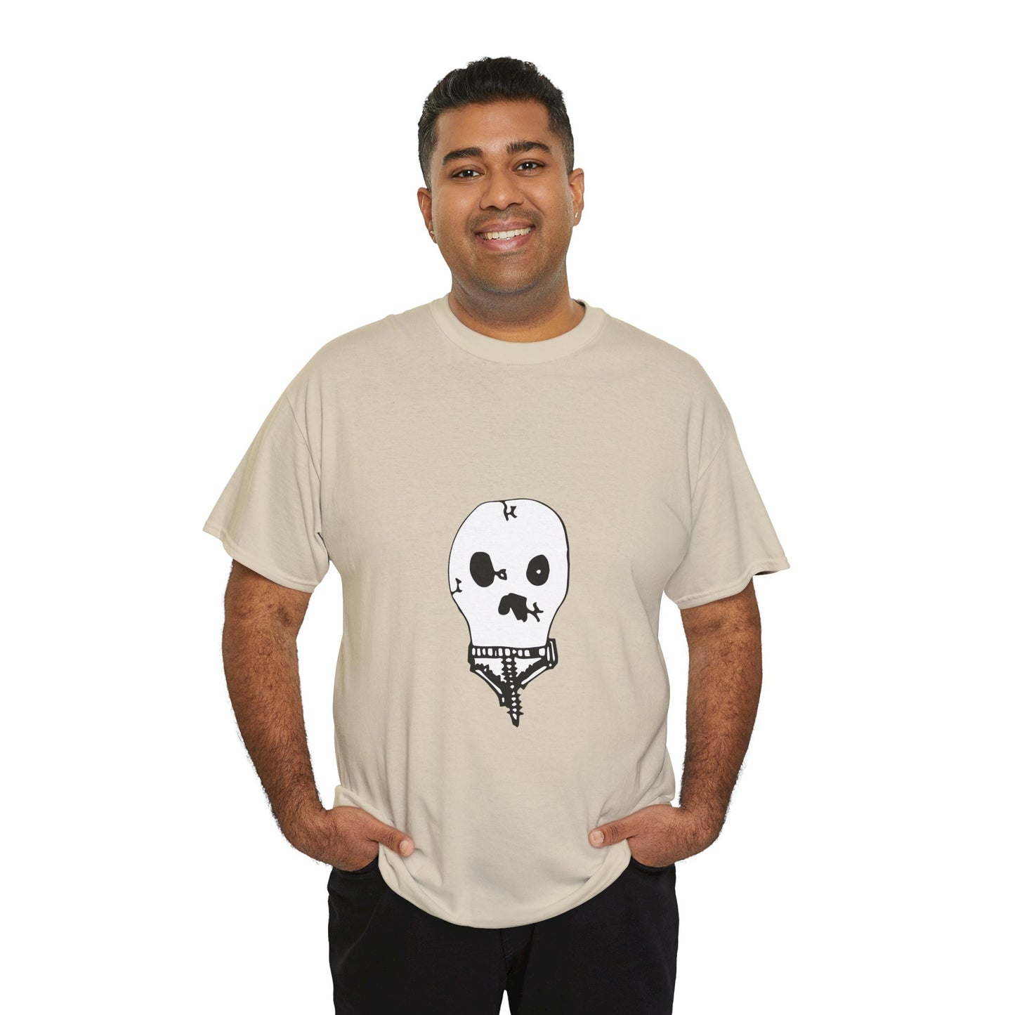 Nith OE Unisex Heavy Cotton Tee WITHERED SKELLY