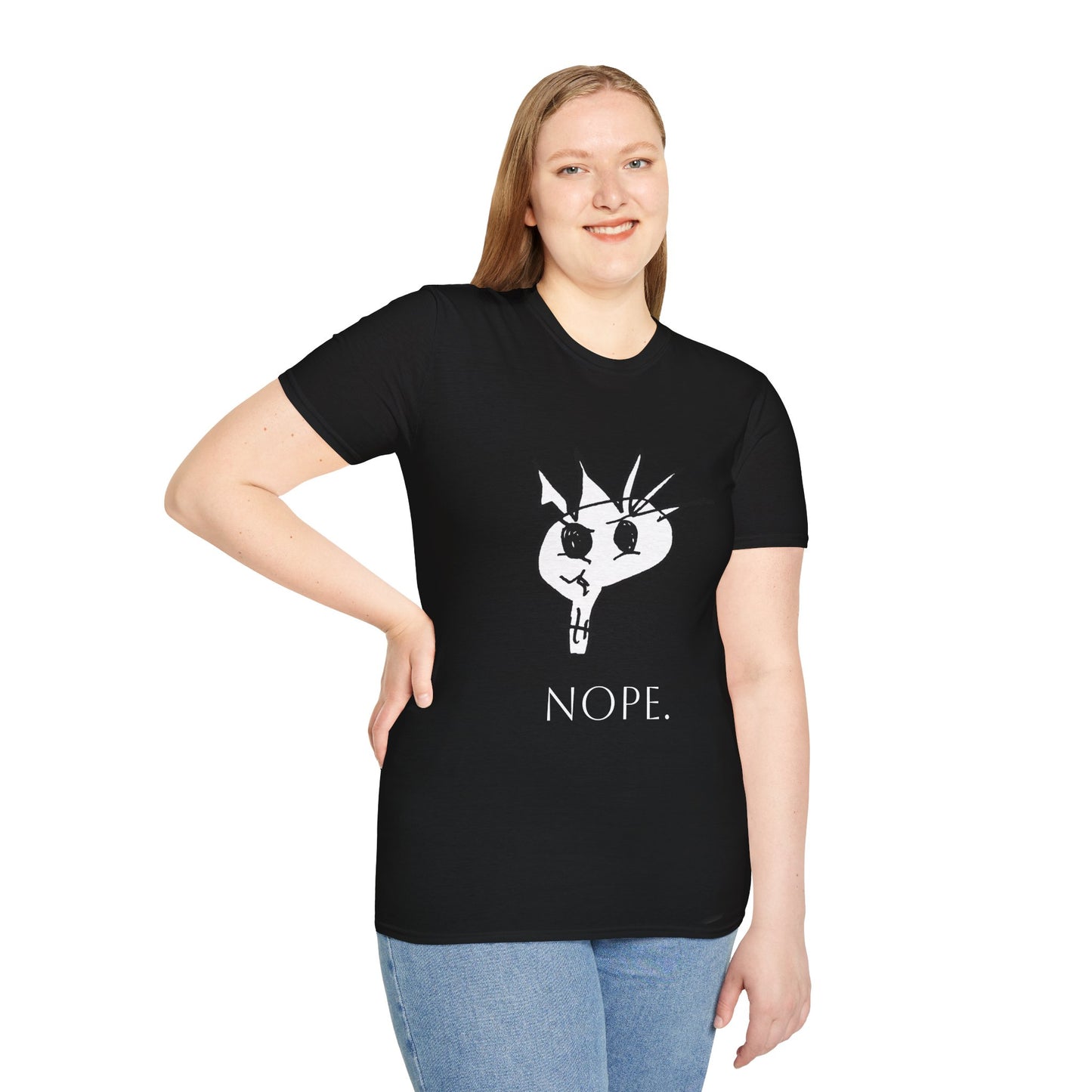 Nith OE Unisex Softstyle T-Shirt - SPIKE NOPE