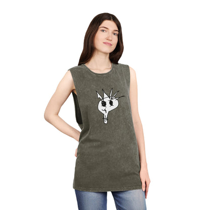 Nith OE Unisex Stonewash Tank Top SPIKE