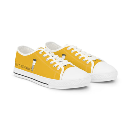 Nith OE Men's Low Top Sneakers Yellow BLOCKHEAD