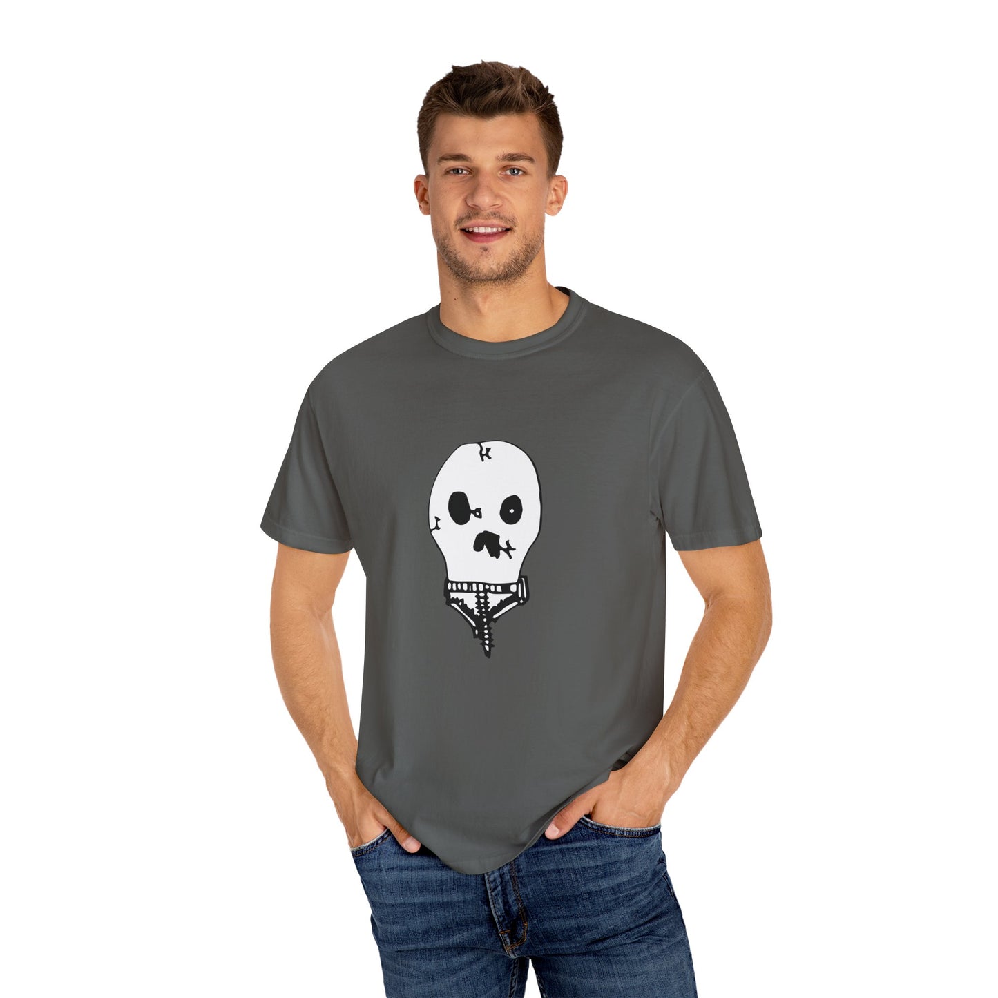 Nith OE Unisex Garment-Dyed T-shirt WITHERED SKELLY