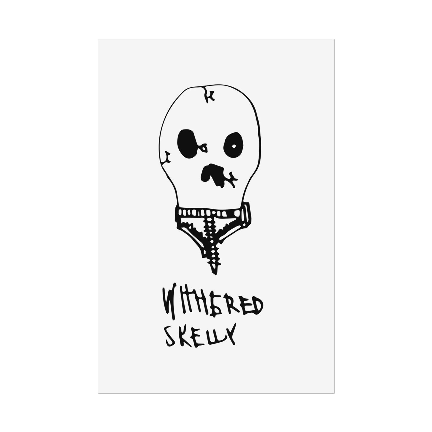 Nith OE Rolled Posters WITHERED SKELLY