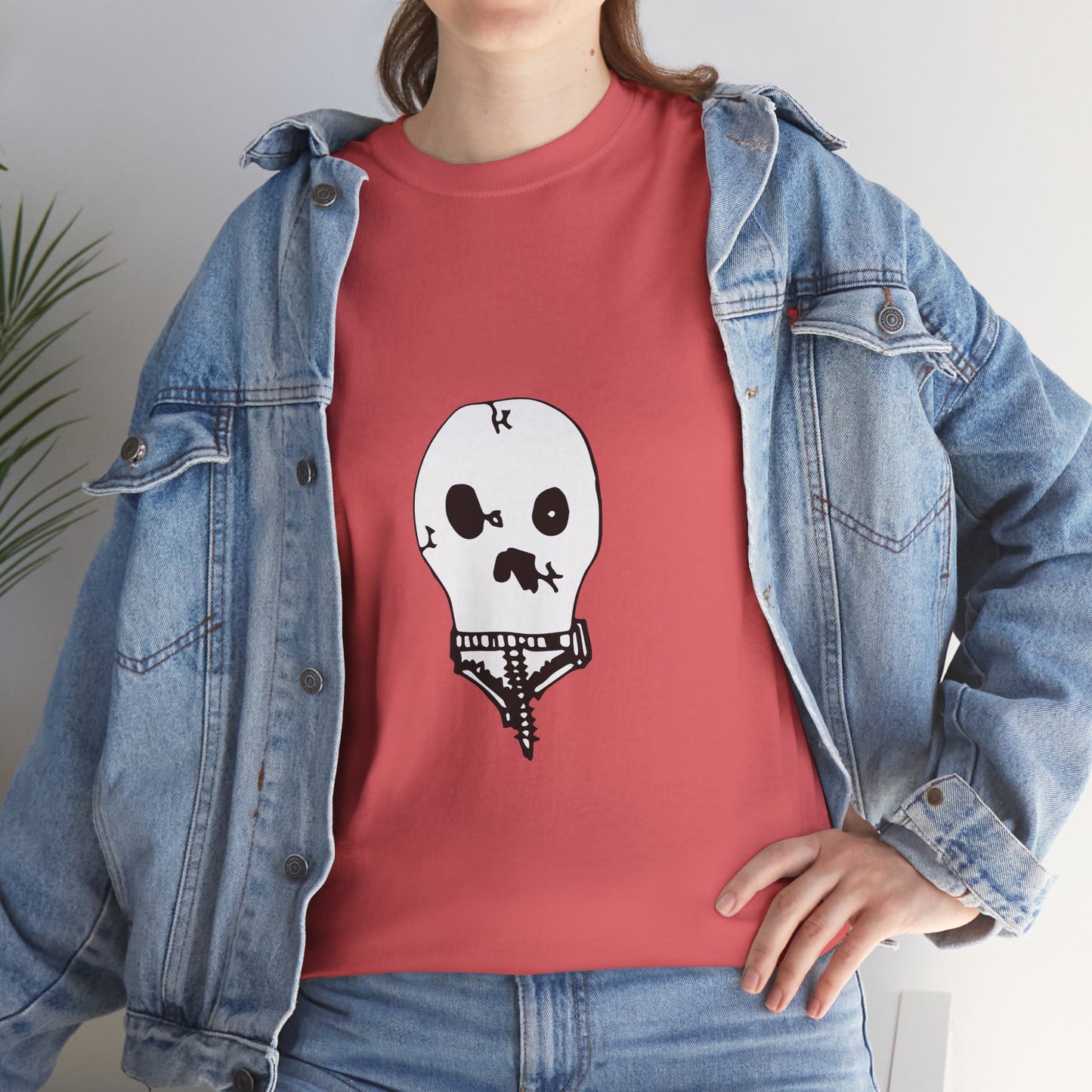 Nith OE Unisex Heavy Cotton Tee WITHERED SKELLY