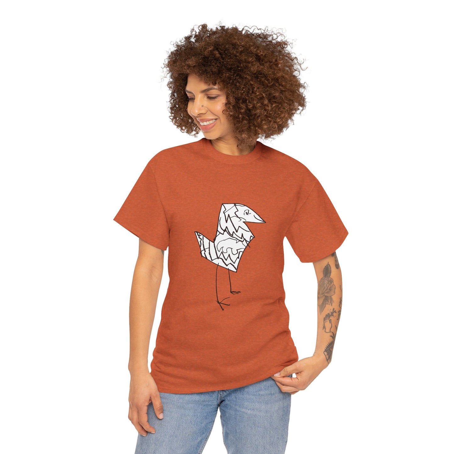 Nith OE Unisex Heavy Cotton Tee BIRD