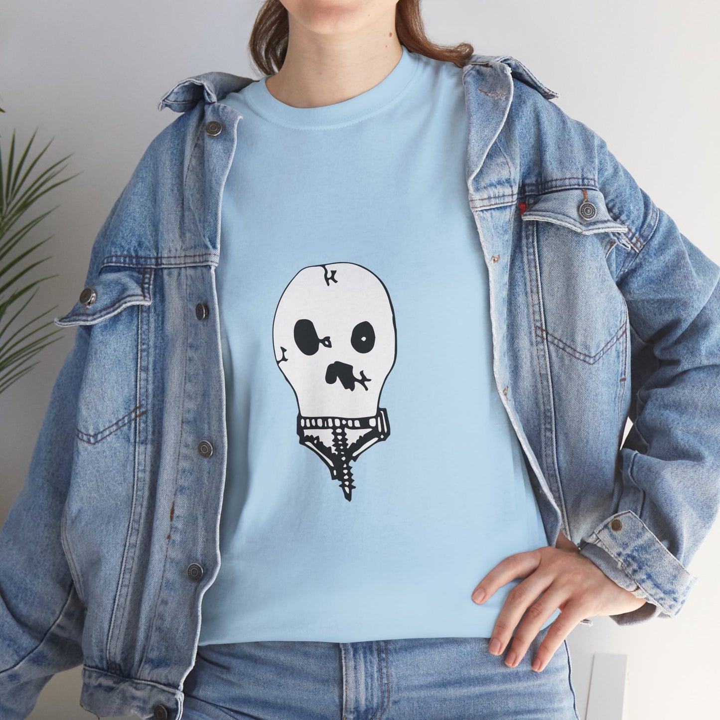 Nith OE Unisex Heavy Cotton Tee WITHERED SKELLY