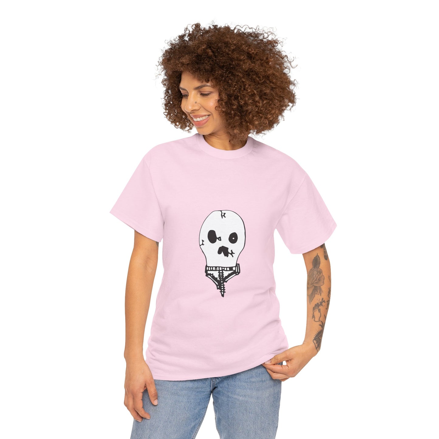 Nith OE Unisex Heavy Cotton Tee WITHERED SKELLY