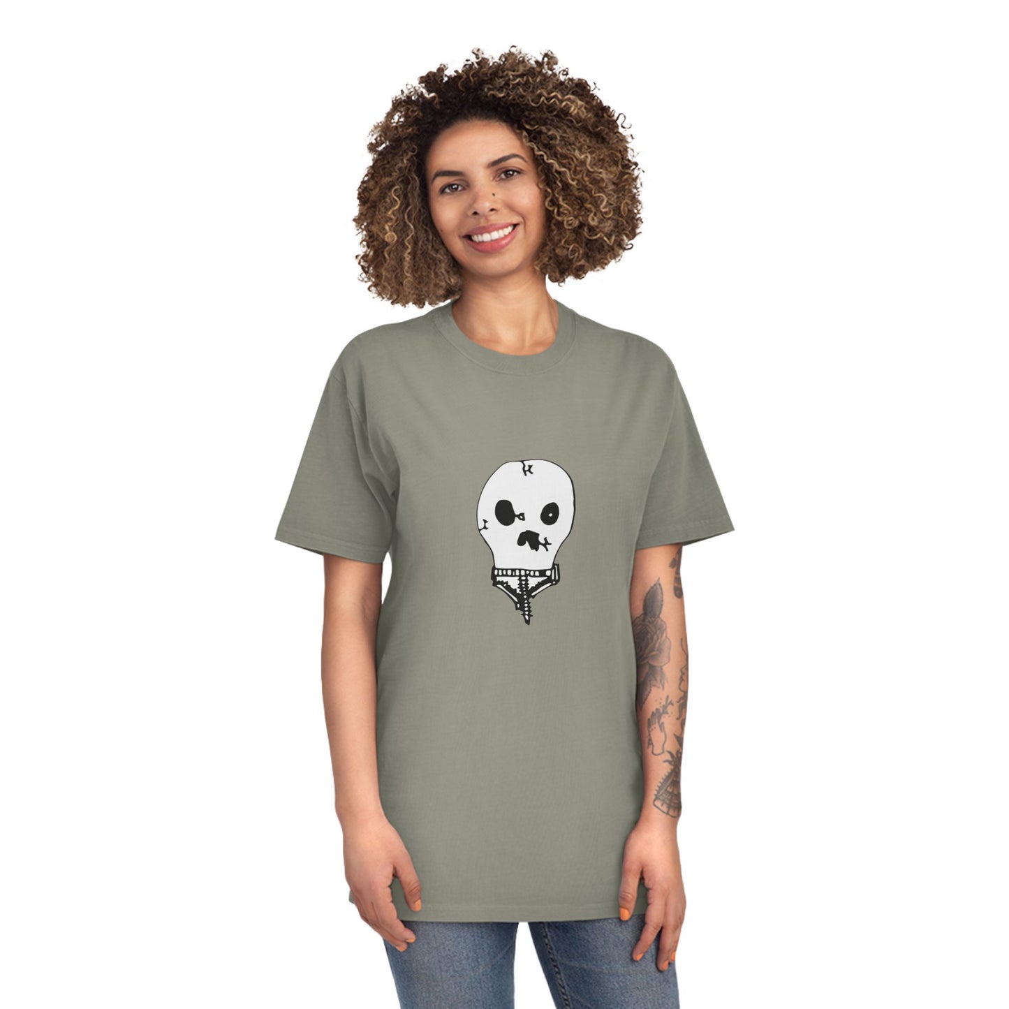 Nith OE Unisex Faded Shirt WITHERED SKELLY