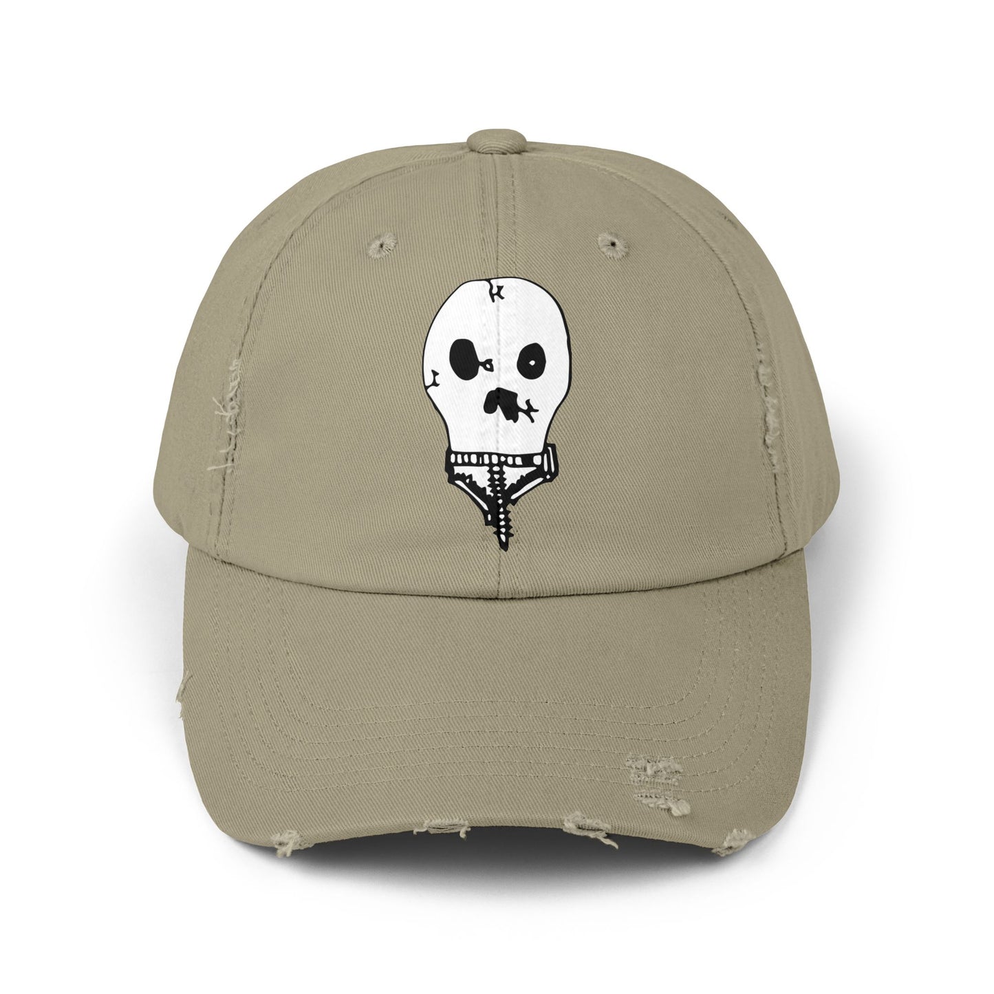 Nith OE Unisex Distressed Cap WITHERED SKELLY