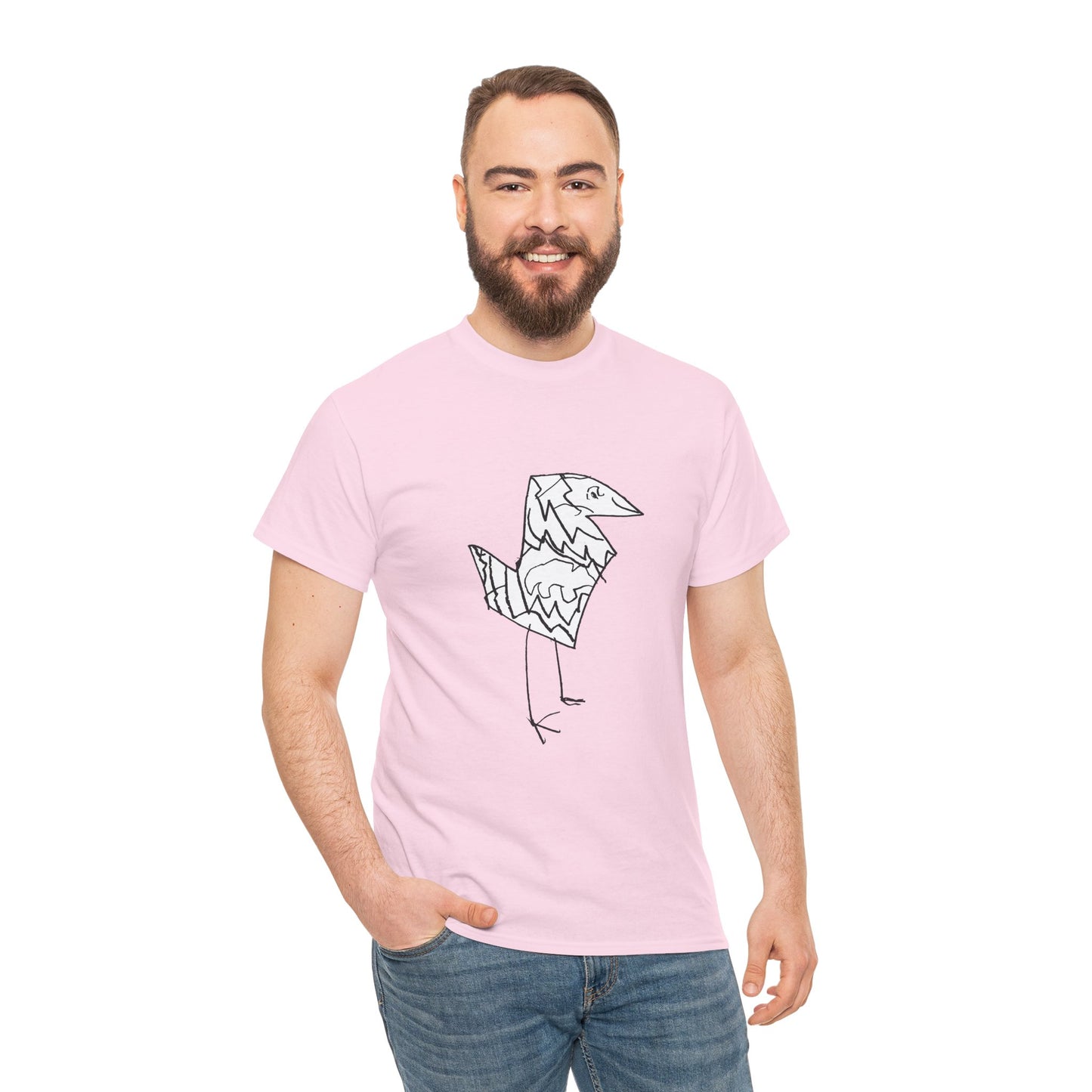 Nith OE Unisex Heavy Cotton Tee BIRD