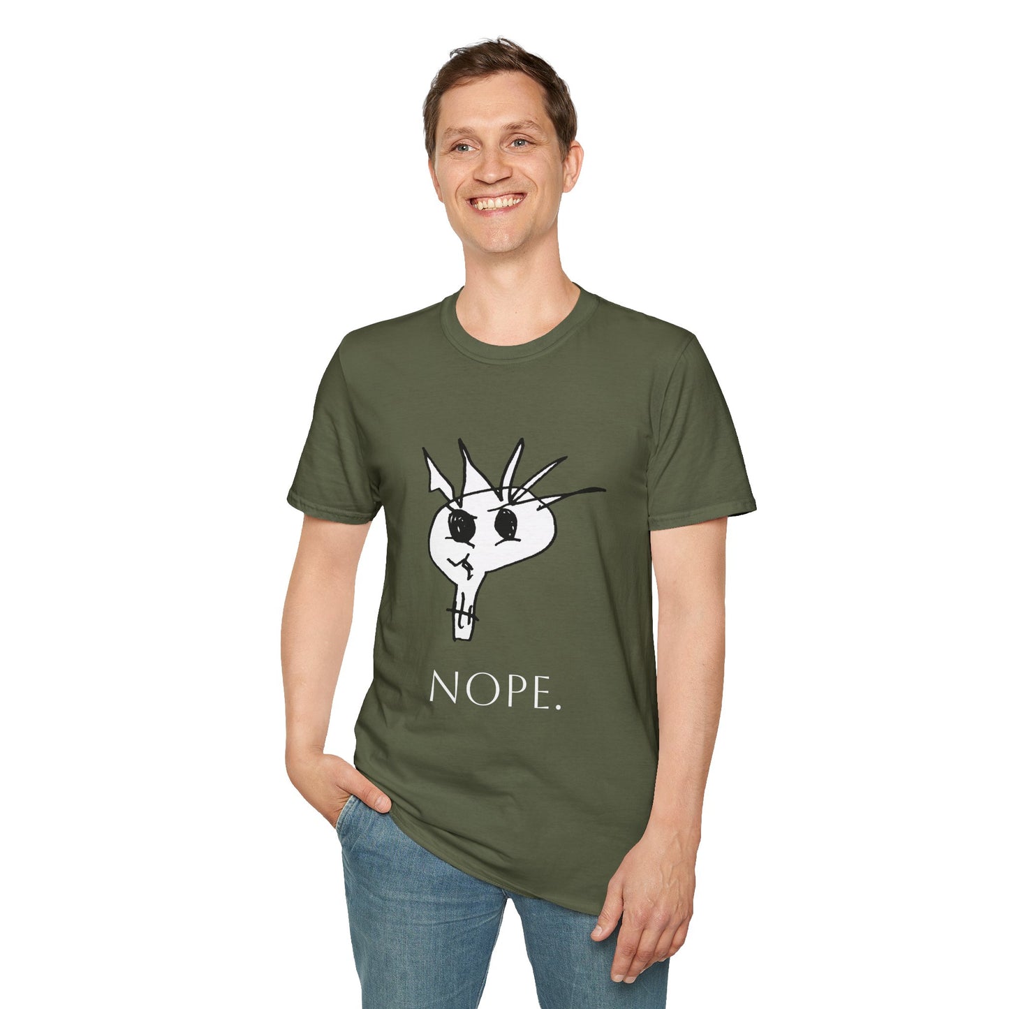 Nith OE Unisex Softstyle T-Shirt - SPIKE NOPE