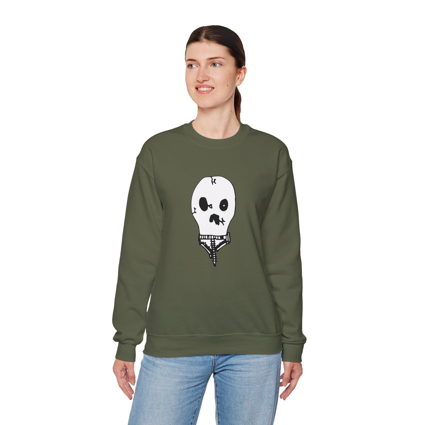 Nith OE Unisex Heavy Blend™ Crewneck Sweatshirt WITHERED SKELLY