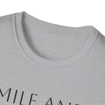Nith OE Unisex Softstyle T-Shirt White - SMILE