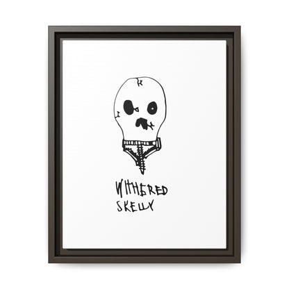 Nith OE Matte Canvas, Framed WITHERED SKELLY