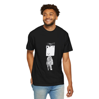 Nith OE Unisex Garment-Dyed T-shirt BLOCKHEAD