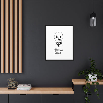 Nith OE Matte Canvas, Framed WITHERED SKELLY