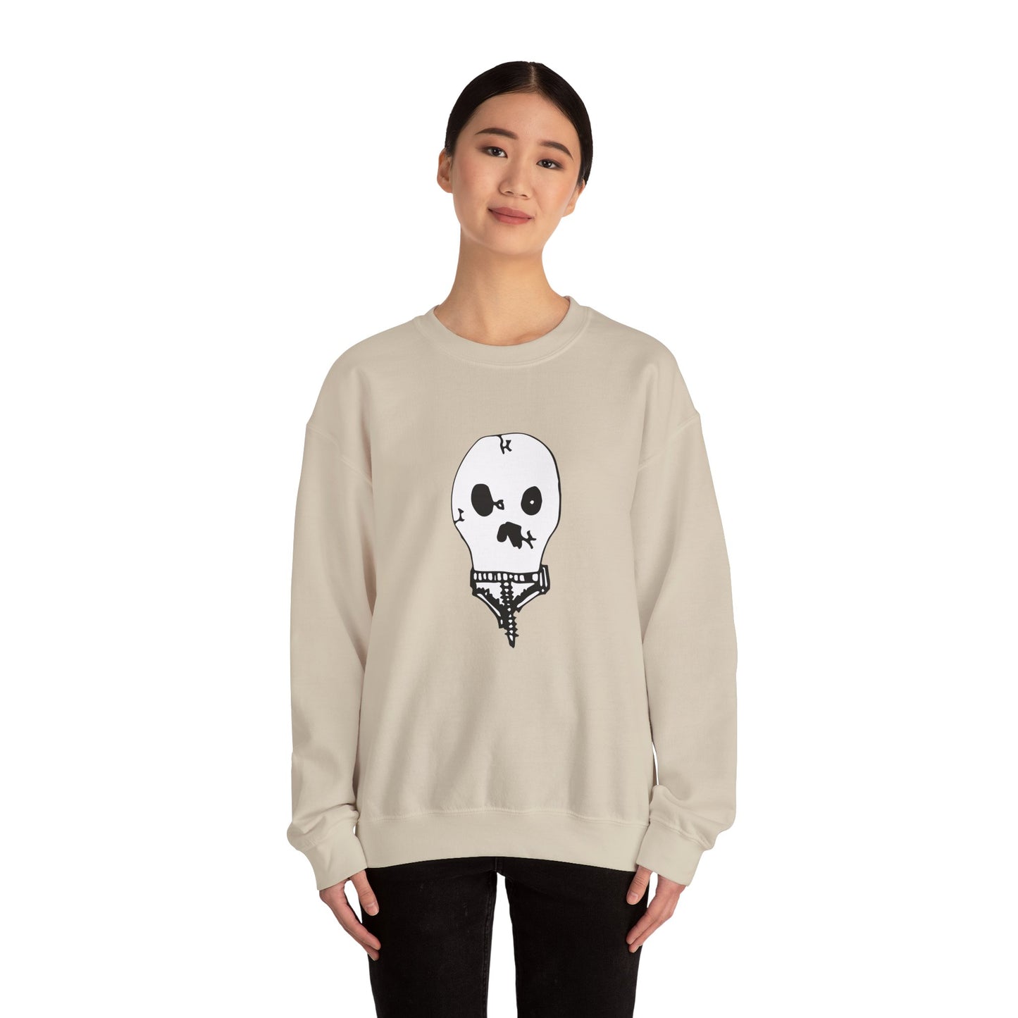 Nith OE Unisex Heavy Blend™ Crewneck Sweatshirt WITHERED SKELLY