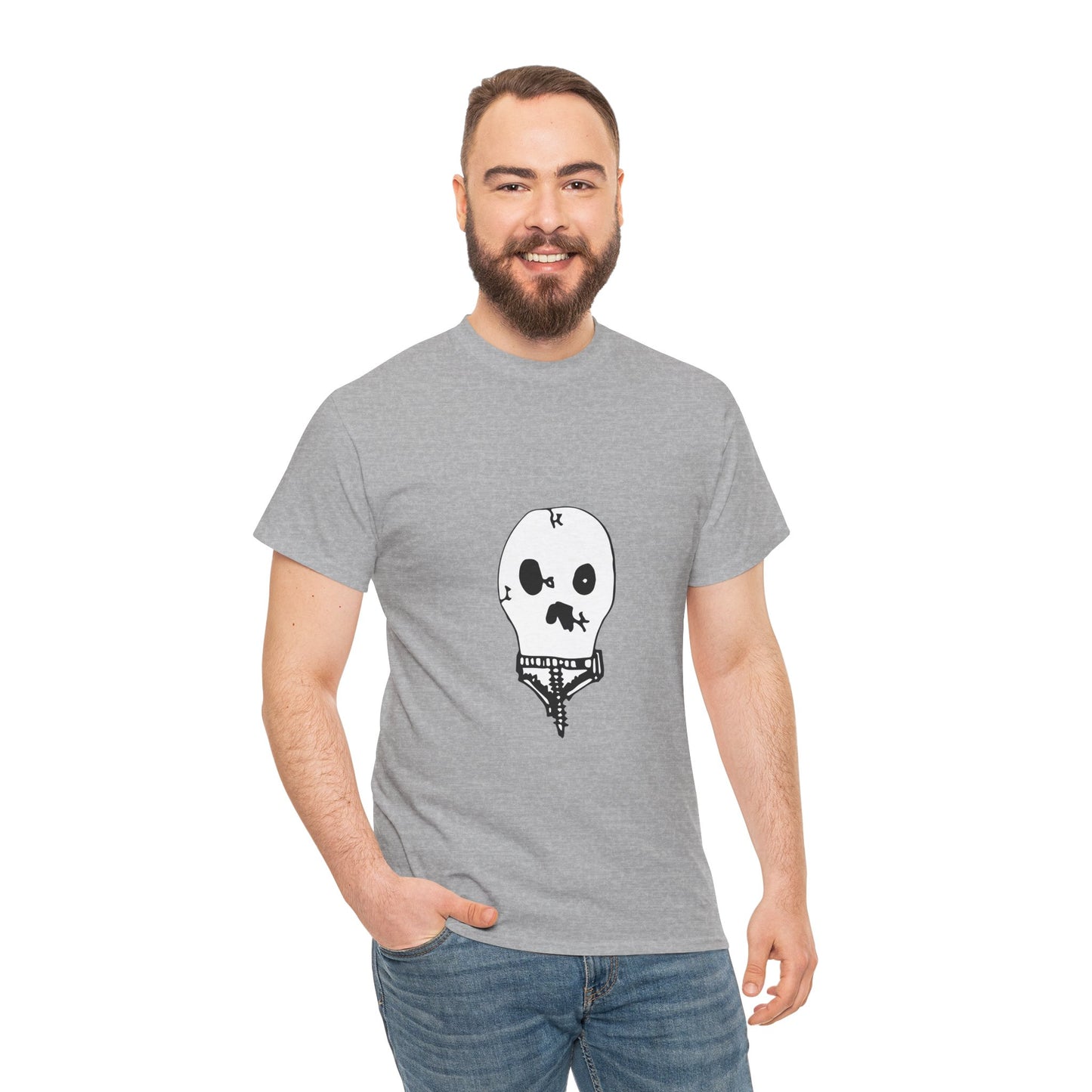 Nith OE Unisex Heavy Cotton Tee WITHERED SKELLY