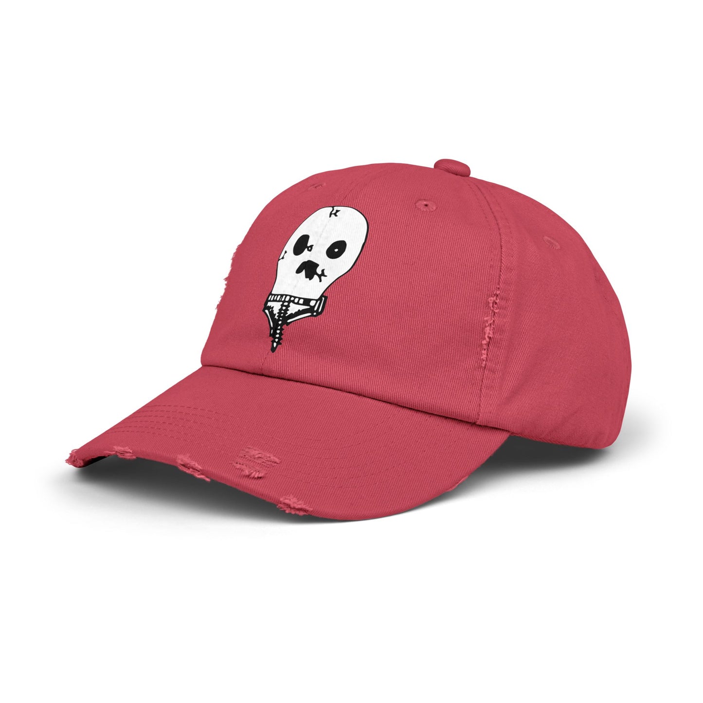 Nith OE Unisex Distressed Cap WITHERED SKELLY