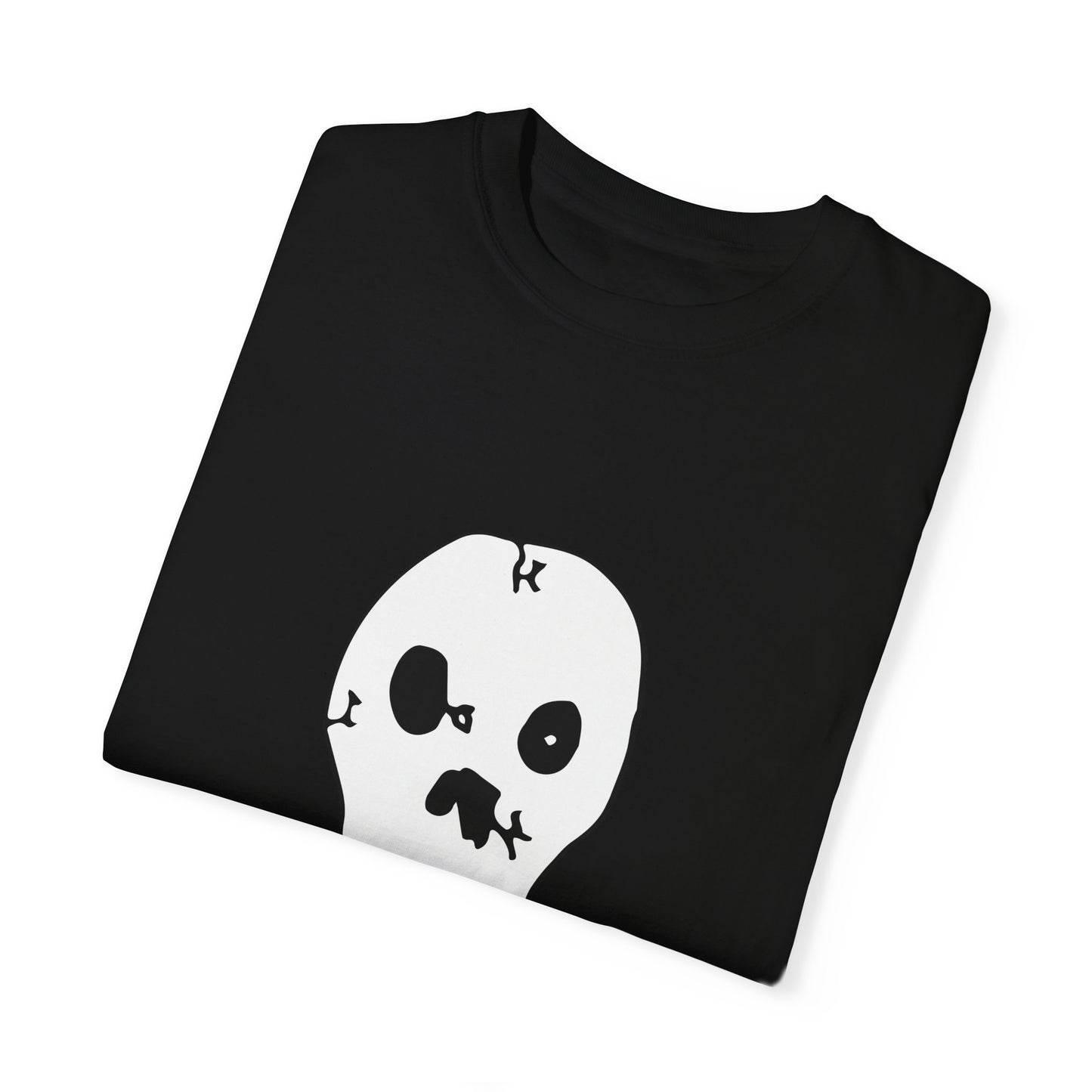 Nith OE Unisex Garment-Dyed T-shirt WITHERED SKELLY THE END
