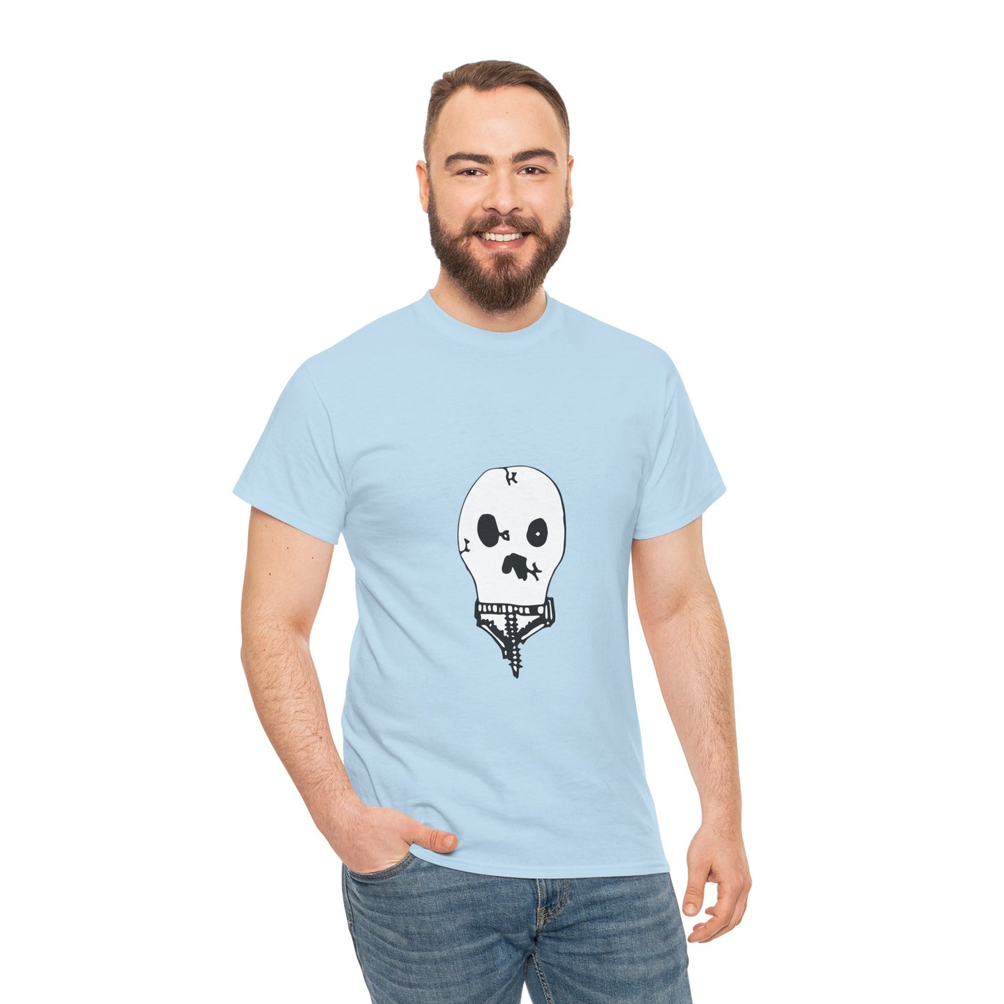 Nith OE Unisex Heavy Cotton Tee WITHERED SKELLY