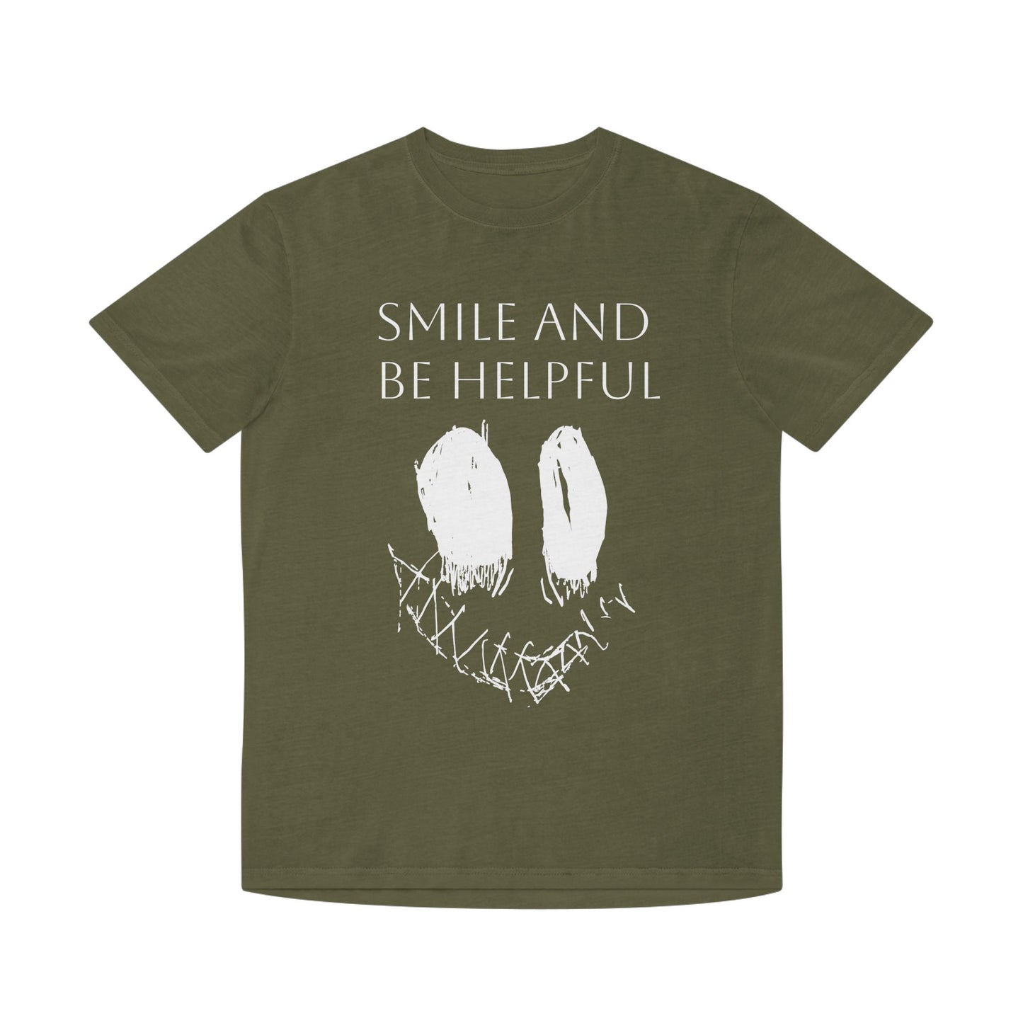 Nith OE Unisex Faded Shirt SMILE AND BE HELPFUL