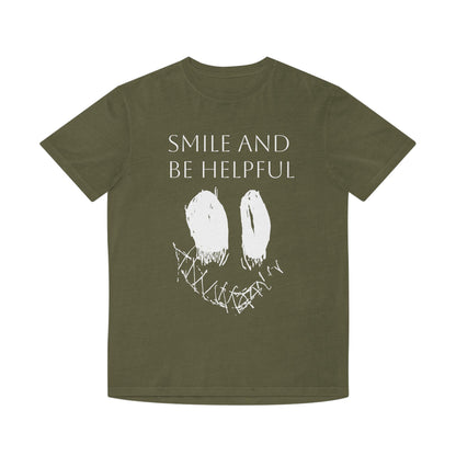 Nith OE Unisex Faded Shirt SMILE AND BE HELPFUL