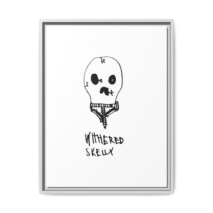 Nith OE Matte Canvas, Framed WITHERED SKELLY