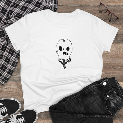 Nith OE Women's Midweight Cotton Tee WITHERED SKELLY