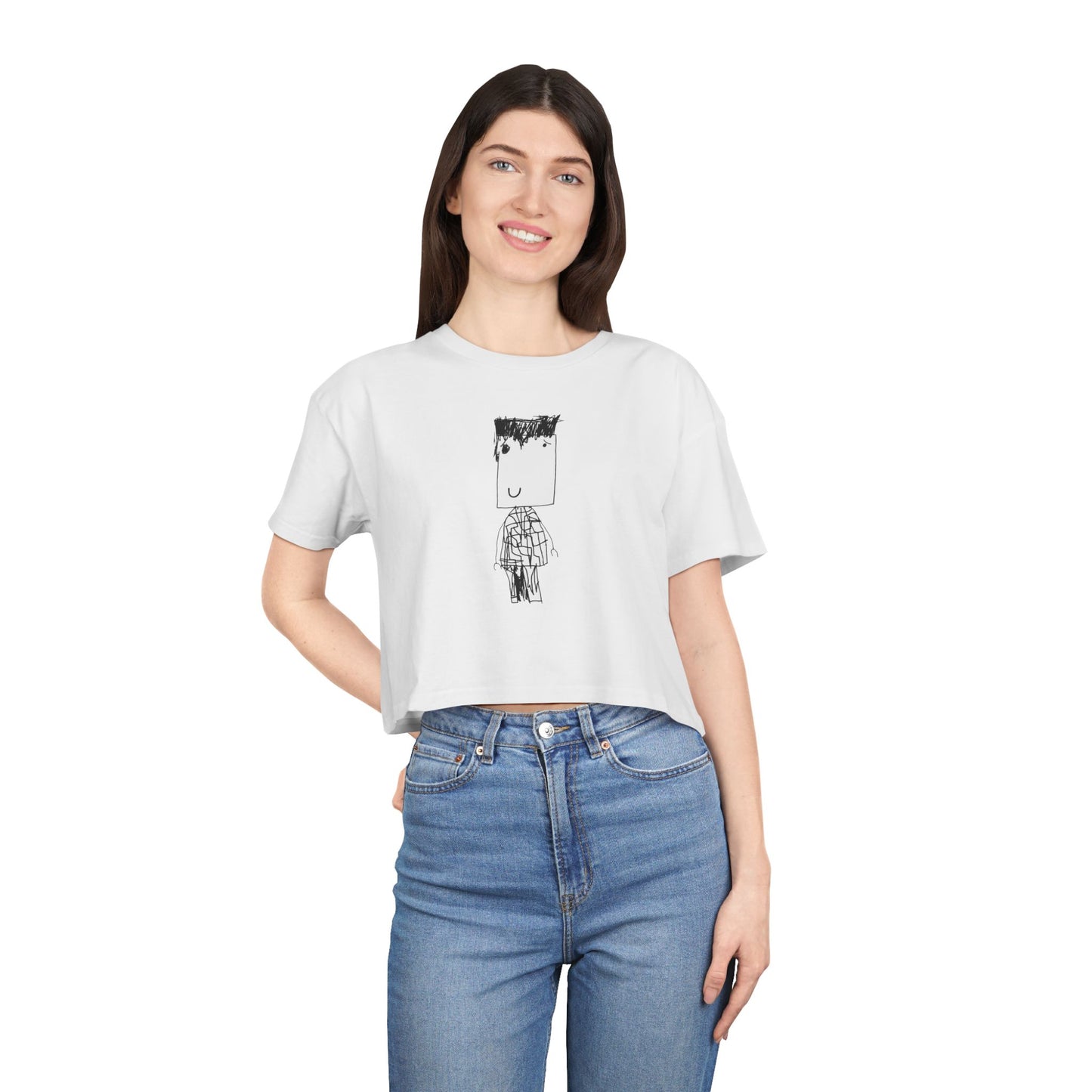 Nith OE Women's Crop Tee BLOCKHEAD