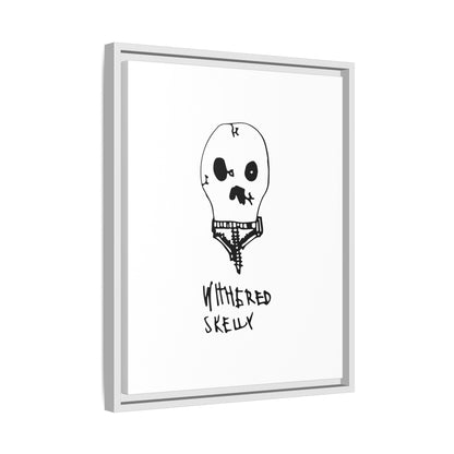 Nith OE Matte Canvas, Framed WITHERED SKELLY