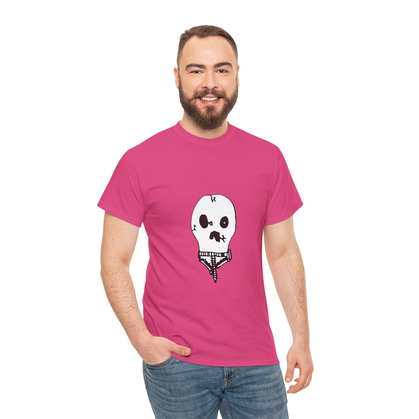 Nith OE Unisex Heavy Cotton Tee WITHERED SKELLY