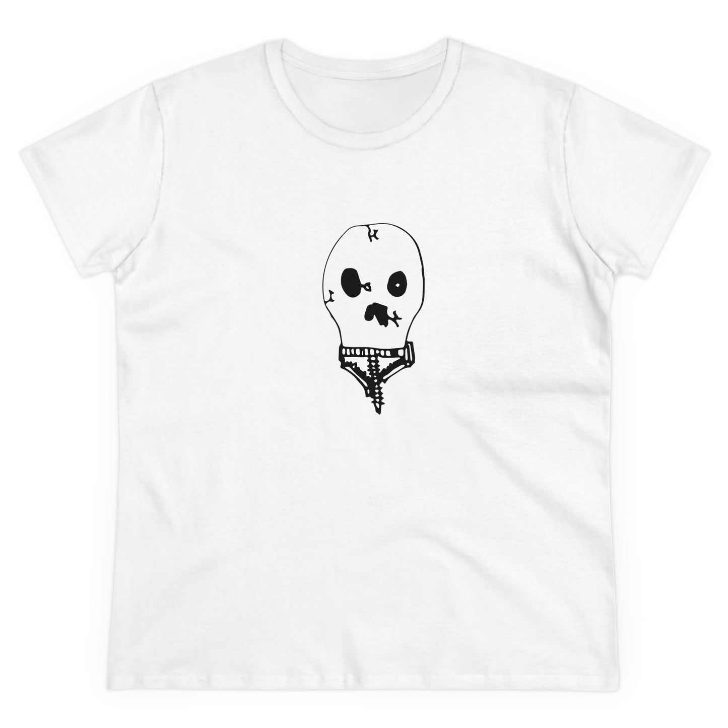 Nith OE Women's Midweight Cotton Tee WITHERED SKELLY