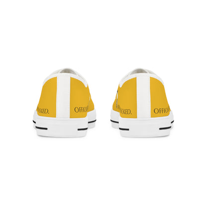 Nith OE Men's Low Top Sneakers Yellow BLOCKHEAD