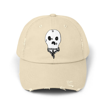 Nith OE Unisex Distressed Cap WITHERED SKELLY