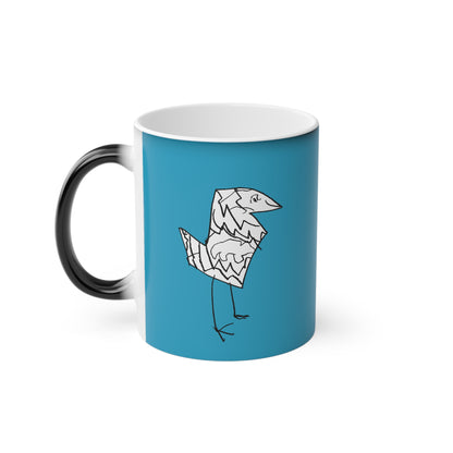 Nith OE Magic Mug Blue BIRD