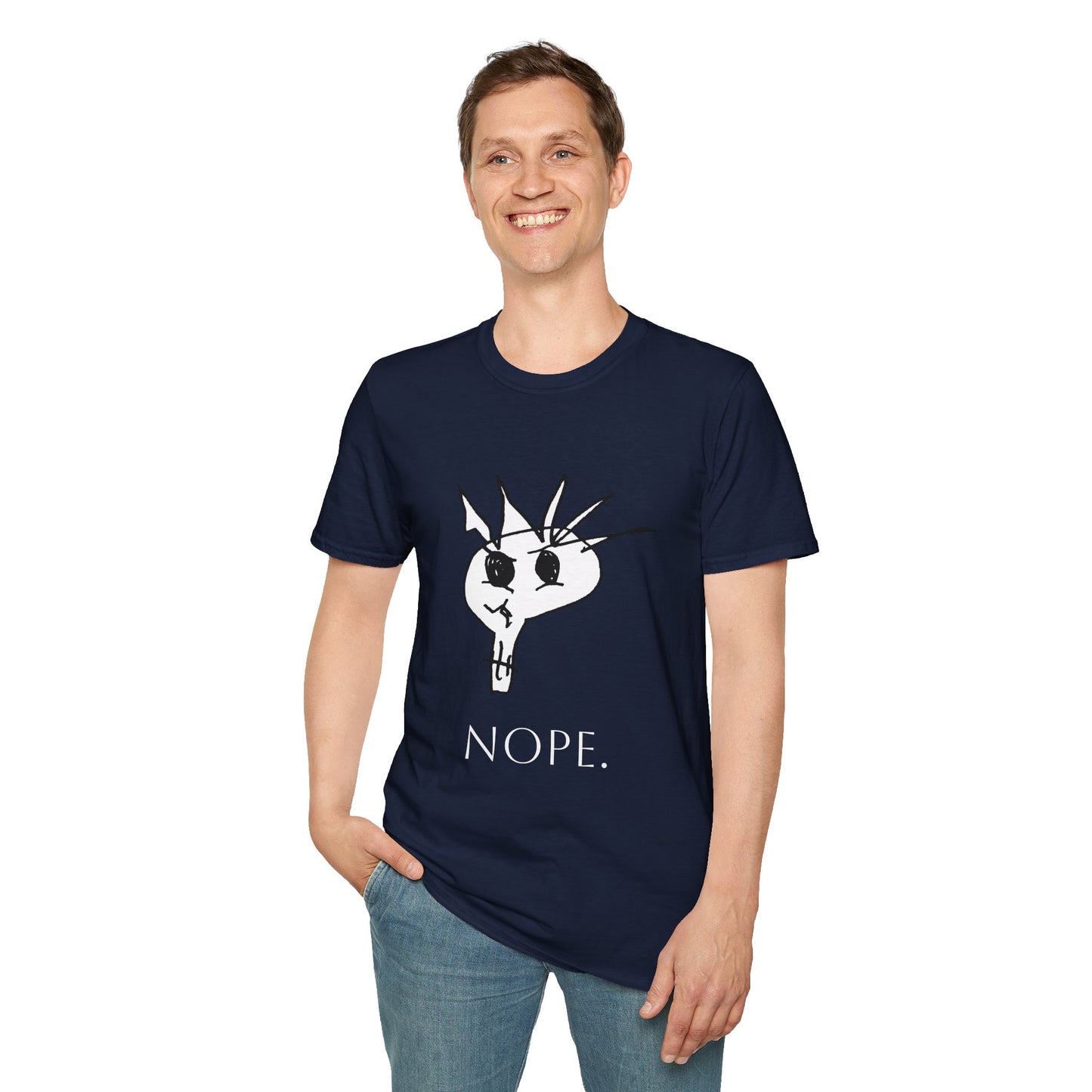 Nith OE Unisex Softstyle T-Shirt - SPIKE NOPE