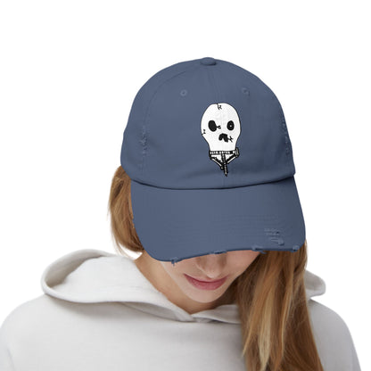 Nith OE Unisex Distressed Cap WITHERED SKELLY